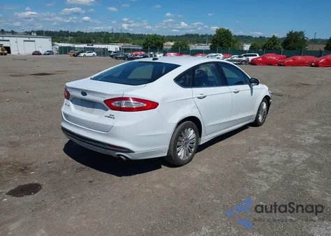 2014 Ford Fusion Hybrid Se z USA, uszkodzony, nr VIN 3FA6P0LU6ER318772